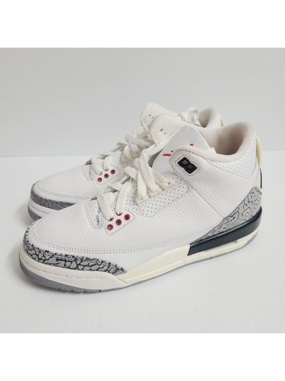Nike Air Jordan 3 Reimagined GS Shoes DM0967-100 Size 6 Youth White B Grade #3